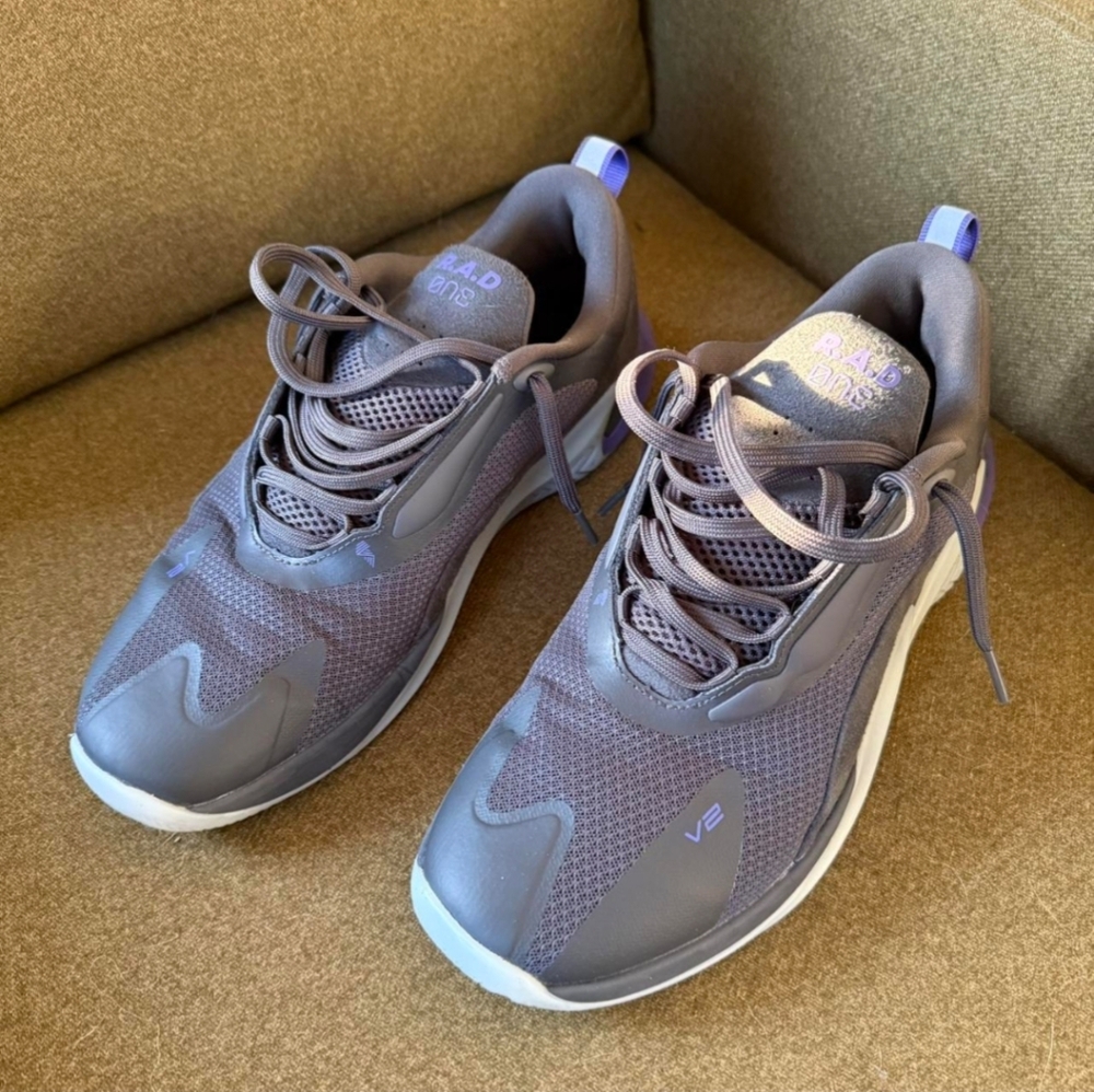 Men's RAD One V2 Athletic Running Shoes in Purple